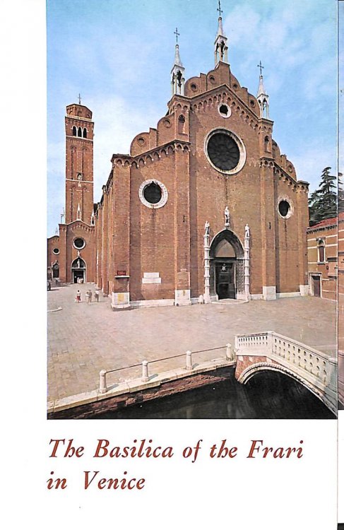The Basilica of S. Maria Gloriosa dei Frari in Venice