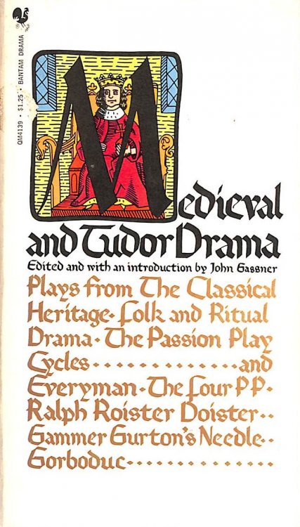 Medieval And Tudor Drama.