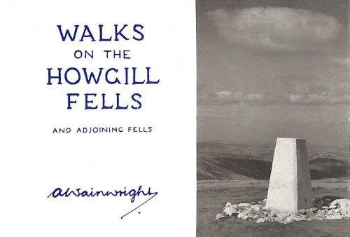 Walks On the Howgill Fells And Adjoining Fells (Wainwright Pictorial Guides)