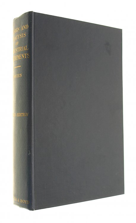 Design and Analysis of Industrial Experiments (I.C.I.Monographs on Mathematics & Statistical)