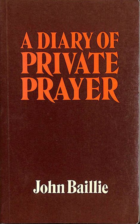 Diary of Private Prayer