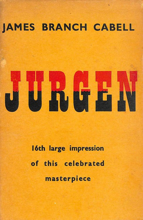 Jurgen. A Comedy of Justice