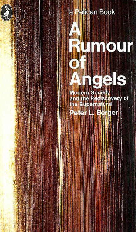 A Rumour of Angels: Modern Society And the Rediscovery of the Supernatural (Pelican S.)