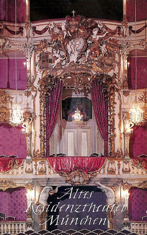 Altes Residenztheater in Mnchen : (Cuvillies-Theater). bearb. von. Bayer. Ve.