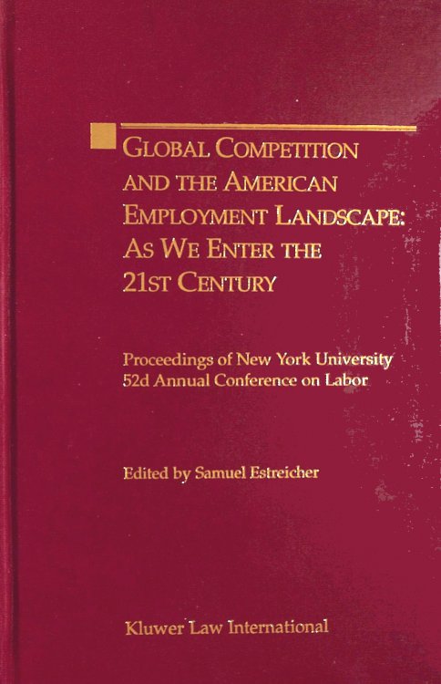 Global Competition and the American Landscape as We Enter the 21st Century