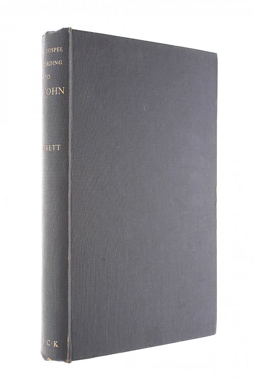 The Gospel According to St. John. An Introduction With Commentary and Notes on the Greek Text.