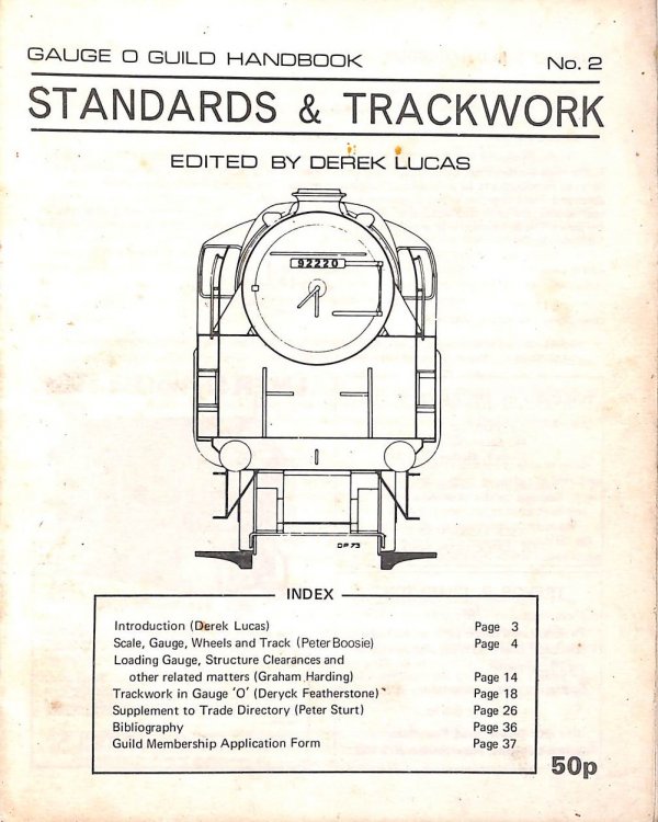 Gauge 'O' Guild Handbook No. 2: Standards and Trackwork