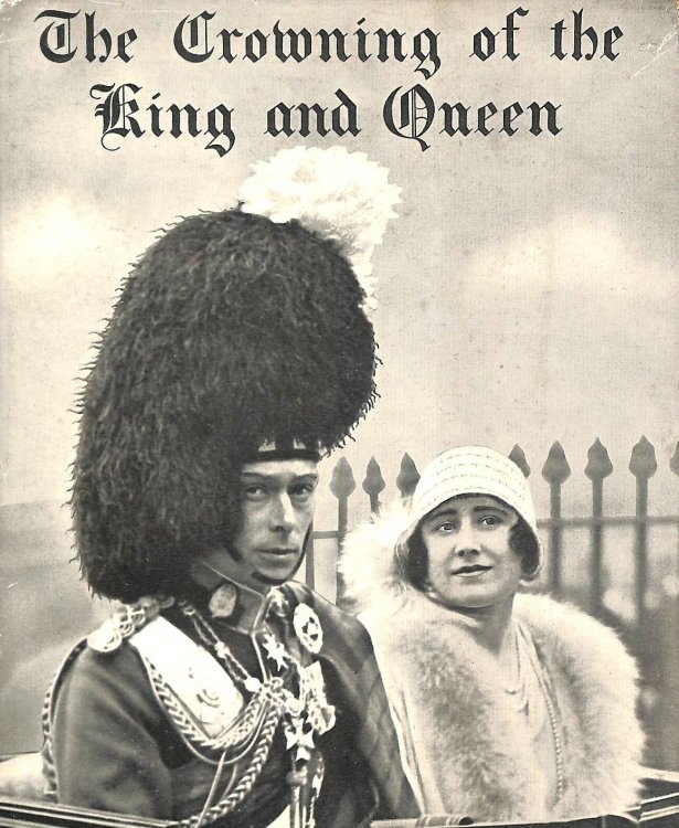The Crowning of the King and Queen - King George VI and Queen Elizebeth