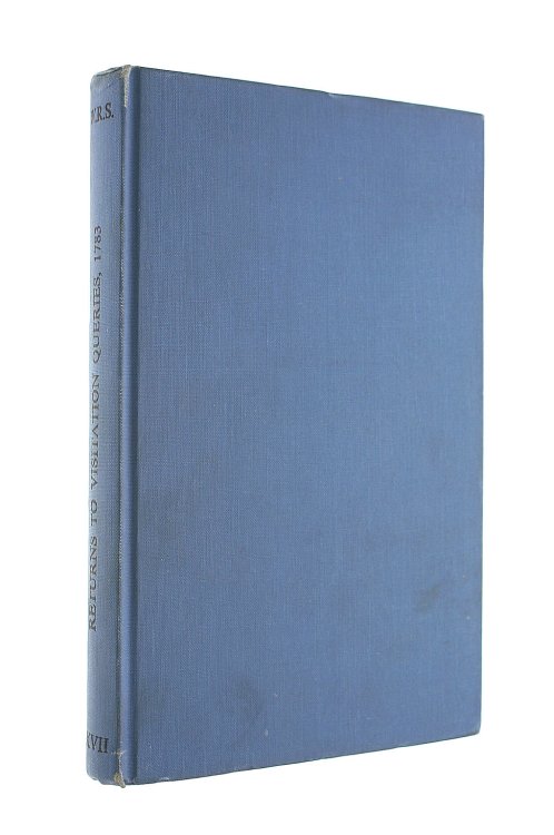 Wiltshire Returns to the Bishop's Visitation Queries, 1783