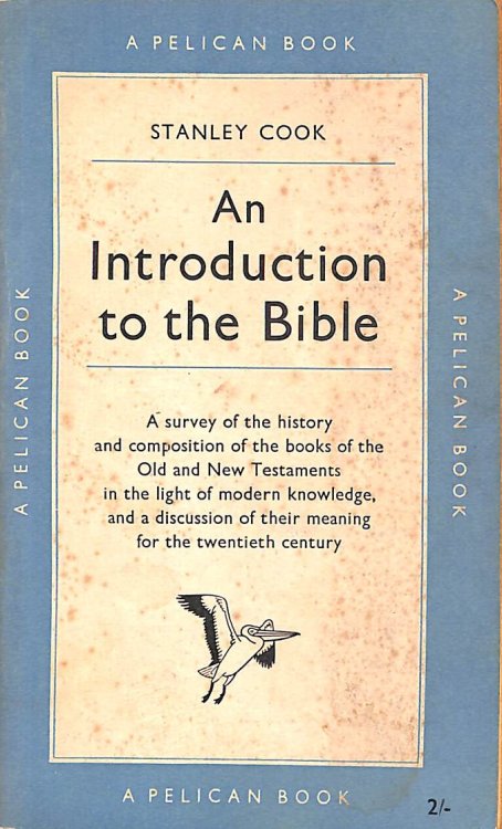 An Introduction To The Bible.