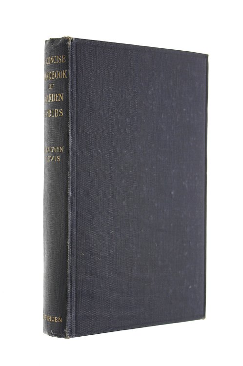 A Concise Handbook Of Garden Shrubs