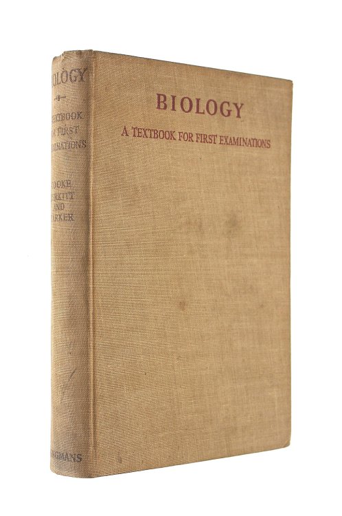 A Textbook For First Examinations. Biology.