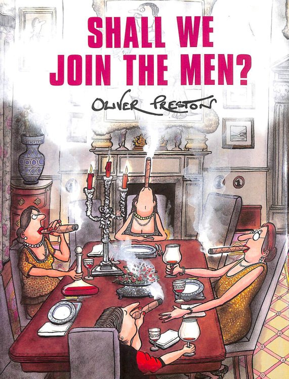 Shall We Join the Men, Gift inscription by the author