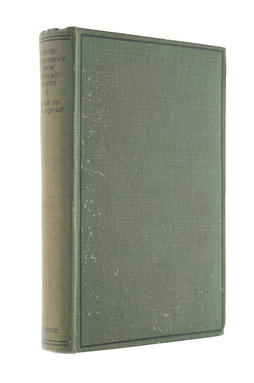 Second Selections from Modern Poets, Made By J.C.Squire
