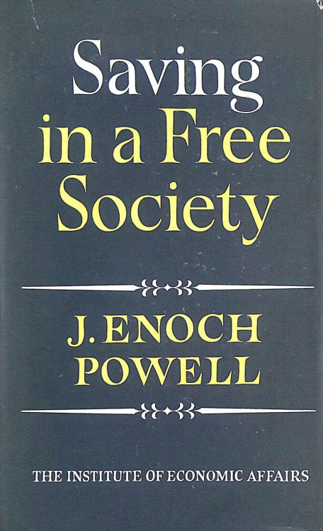 Saving in a Free Society