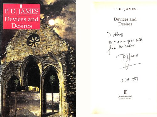 Devices and Desires, Gift inscription by the author