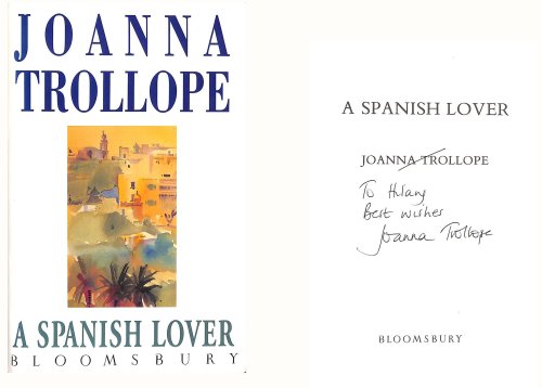 A Spanish Lover, Gift inscription by the author