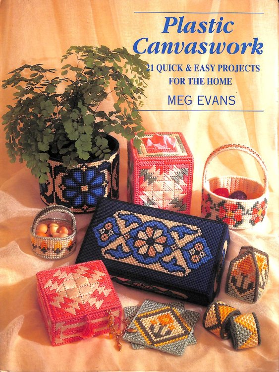 PLASTIC CANVASWORK: 21 Quick & Easy Projects for the Home