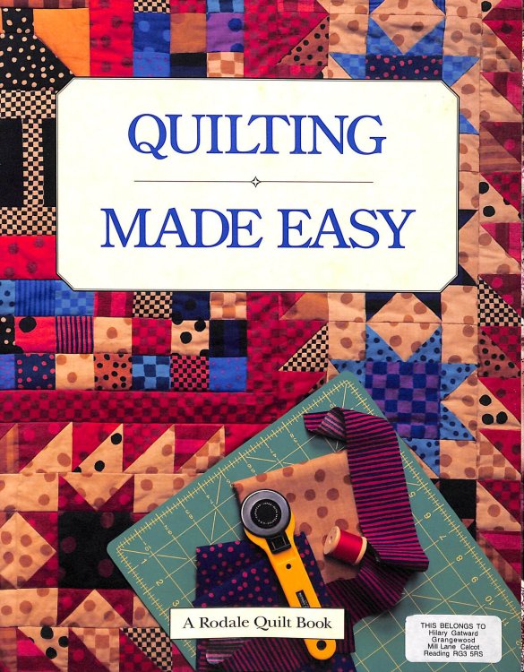 Quilting Made Easy (Classic American Quilt Collection S.)