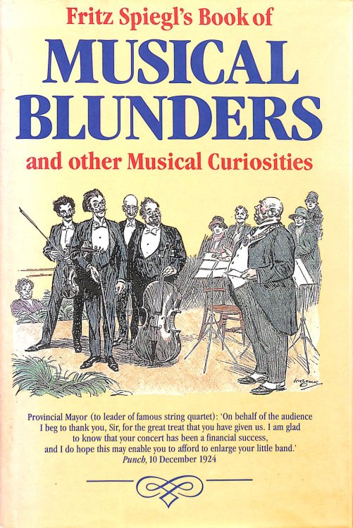 Fitz Spiegl's Book Of Musical Blun