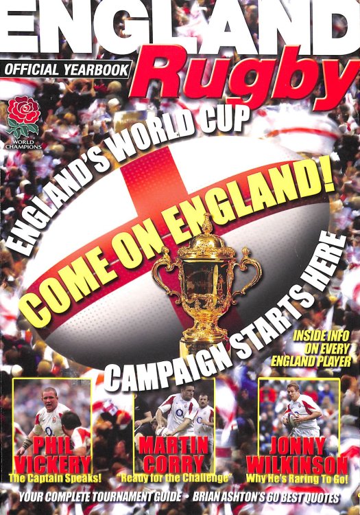 England Rugby 2007 / 2008: The Official Year Book