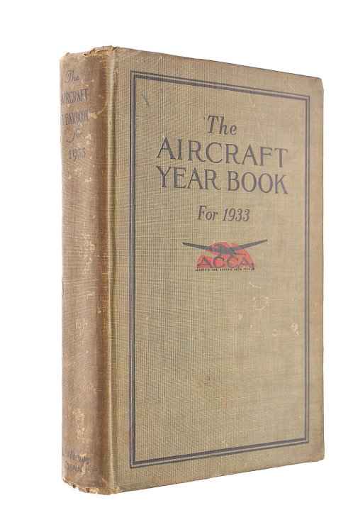 The Aircraft Year Book for 1933. Volume Fifteen.