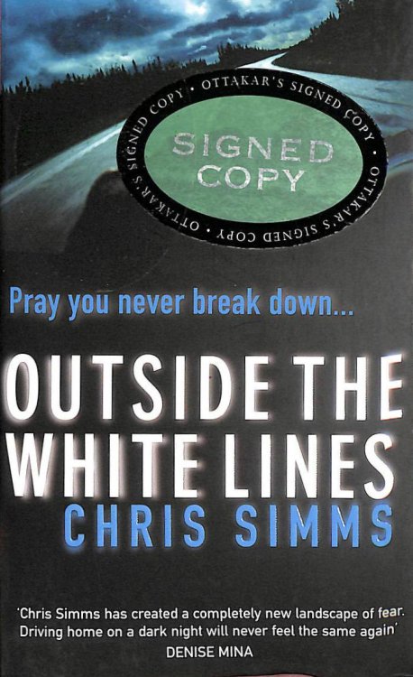 Outside The White Lines, Signed by the author
