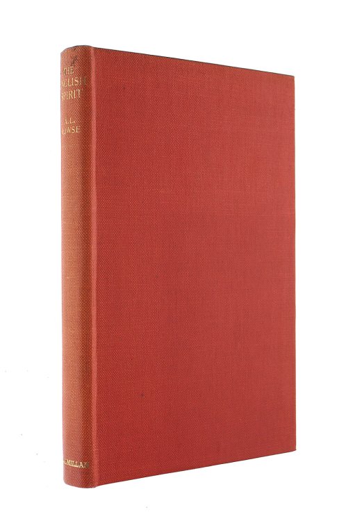 The English Spirit: Essays In History And Literature.