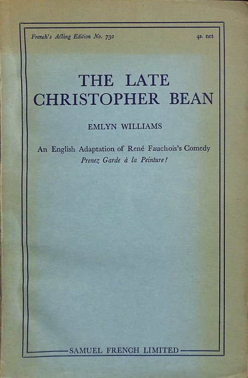 The Late Christopher Bean