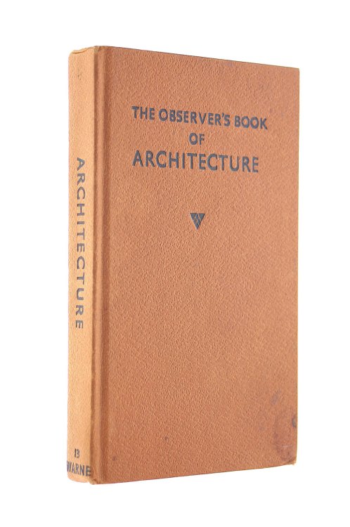 The Observer's Book of Architecture. 1965
