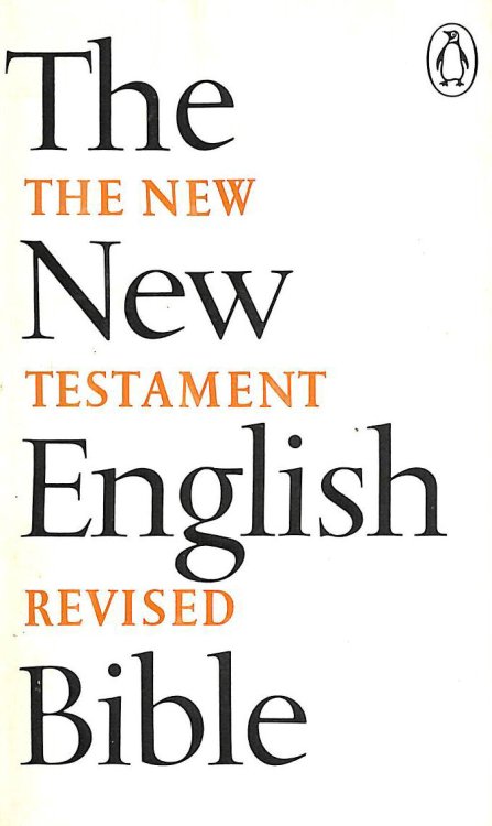 The New English Bible - The New Testament Revised