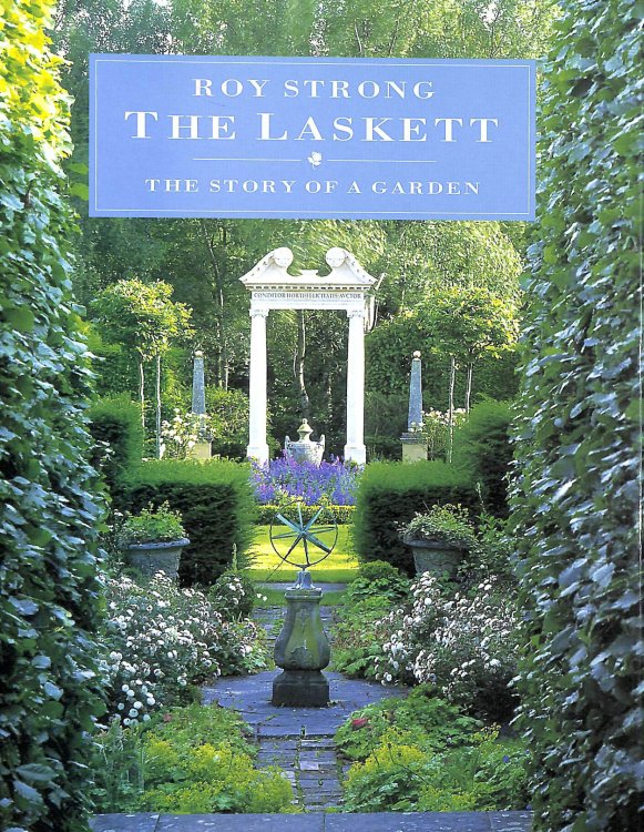The Laskett: The Story of a Garden, Gift inscription by the author