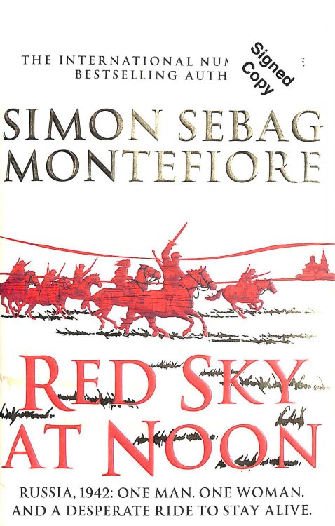 Red Sky at Noon, Signed by the Author