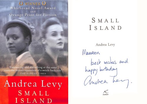 Small Island, Gift inscription by the author