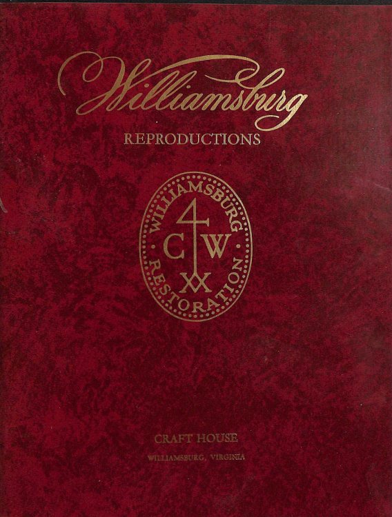Williamsburg Reproductions, Interior Designs for Todays Living