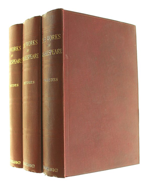 The Works of William Shakespeare Chronologically Arranged in Three Volumes (Comedies, Tragedies, Histories)