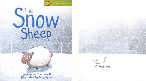 The Snow Sheep Signed by T. Lerwill