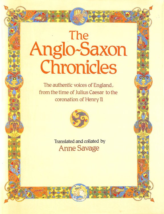Anglo-Saxon Chronicles