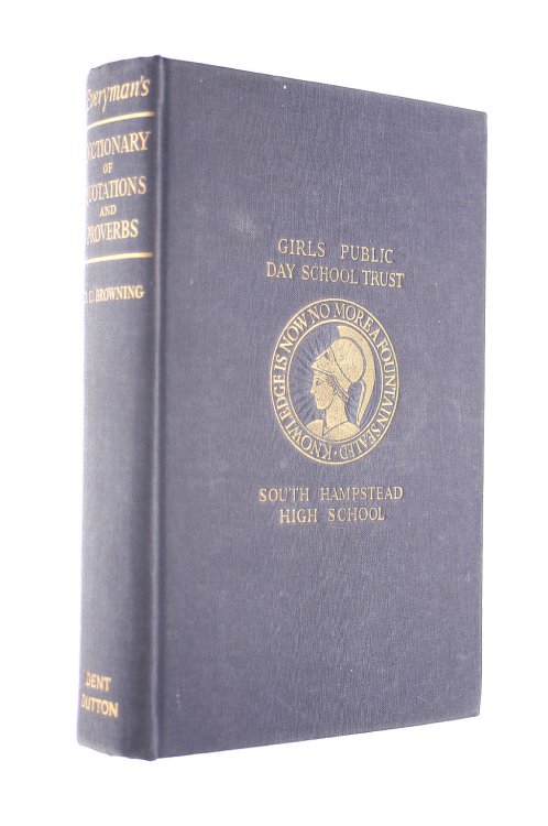 Everyman's Dictionary of Quotations and Proverbs