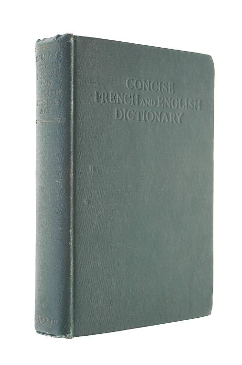 Harrap's Concise French and English Dictionary