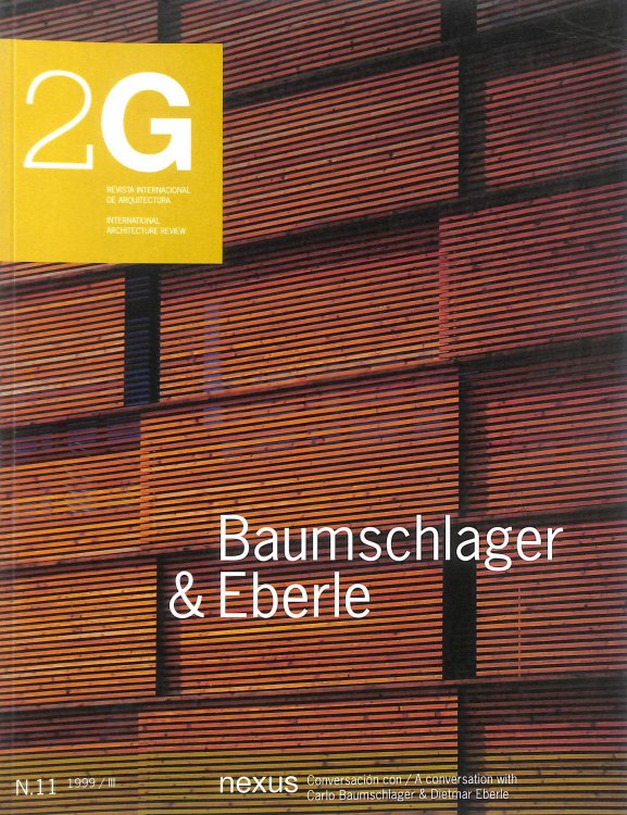 2G 11 Baumschlager & Eberle