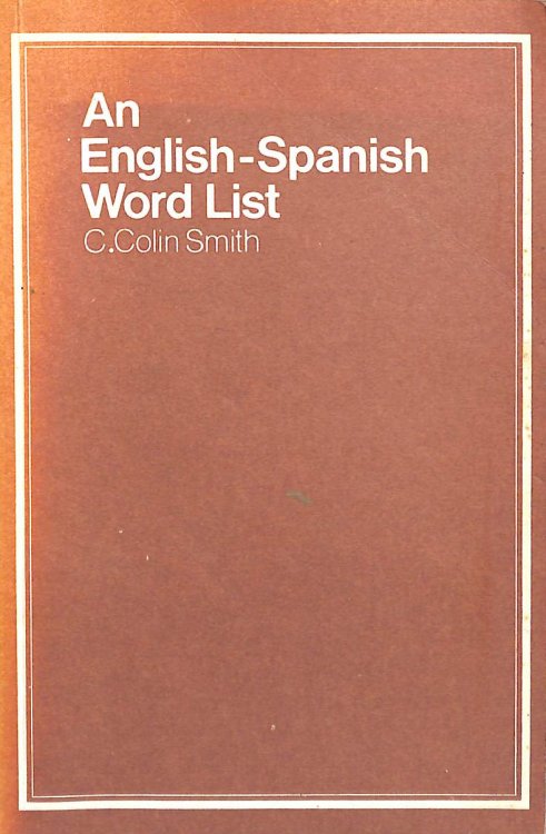 An English-Spanish Word List