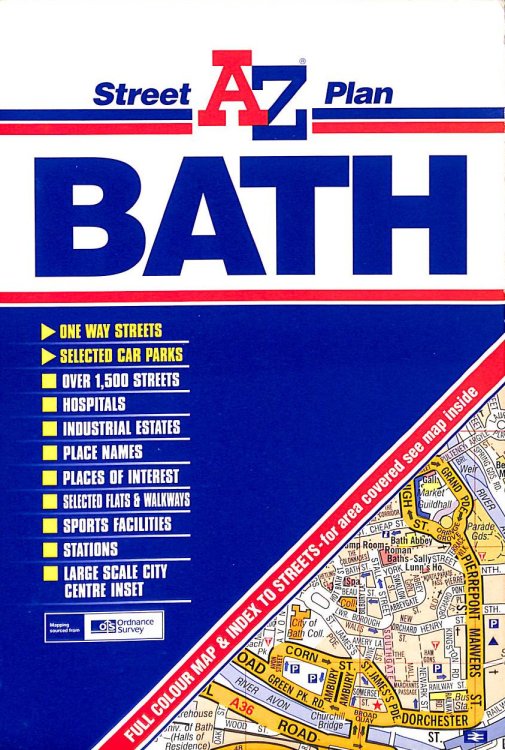A-Z Bath Street Plan
