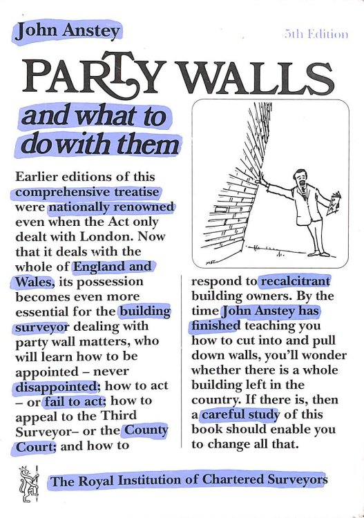 Party Walls and What to Do with Them