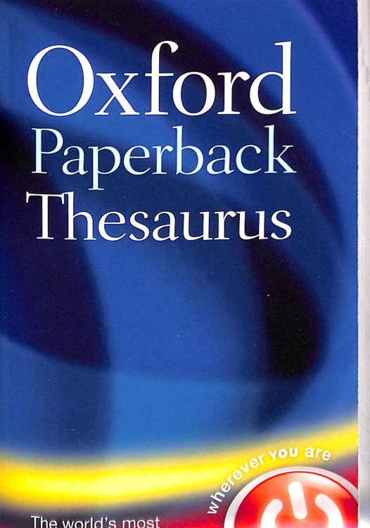 Oxford Paperback Thesaurus