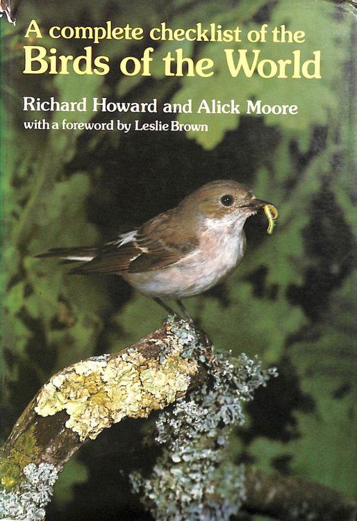 A Complete Checklist of the Birds of the World