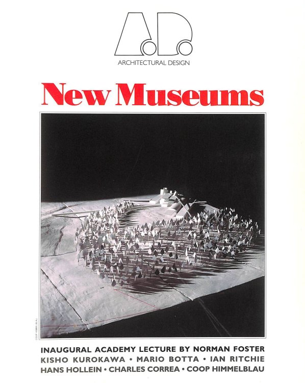 New Museums Profile 94 (Architectural Design Profile S.)