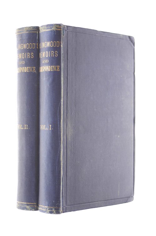 A Selection From The Public And Private Correspondence Of Vice-Admiral Lord Collingwood Interspersed With Memoirs Of His Life Set Of Two Volumes