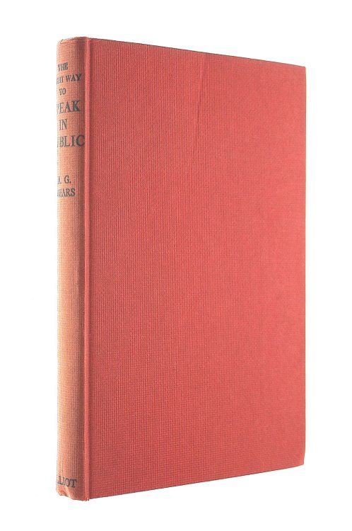 The Right Way to Speak in Public