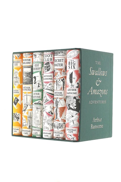 Arthur Ransome Six Book Box Set, Missee Lee, Winter Holiday, Great Northern, Coot Club, Secret Water, The Big Six